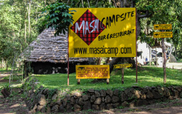 Campsite in Arusha, eine Stadt im Nordosten Tansanias